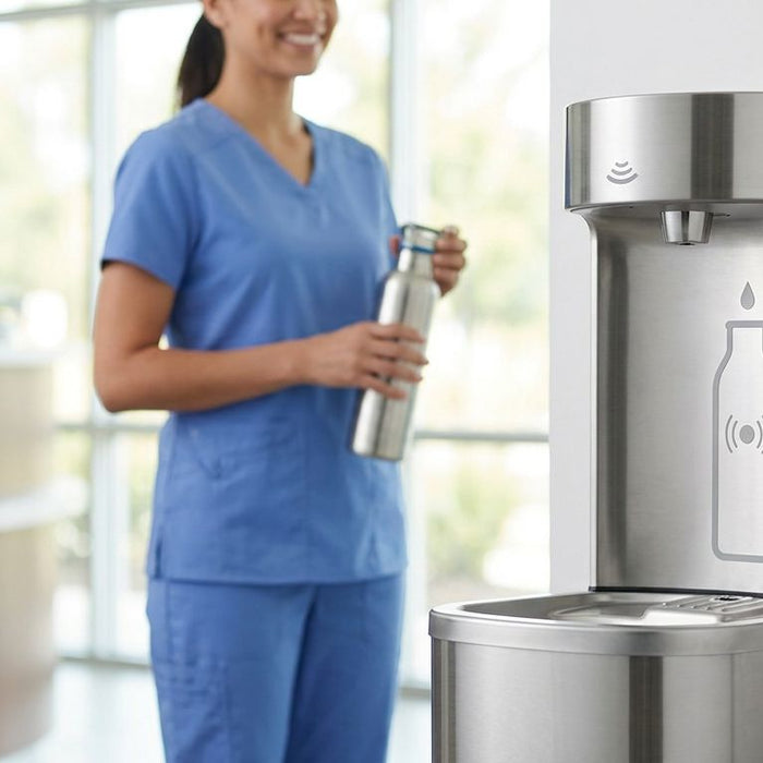 Best touchless bottle filler for medical clinics and urgent care