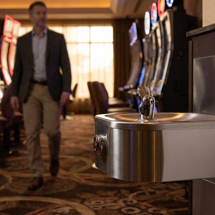 Best drinking fountain for casinos and gaming floors