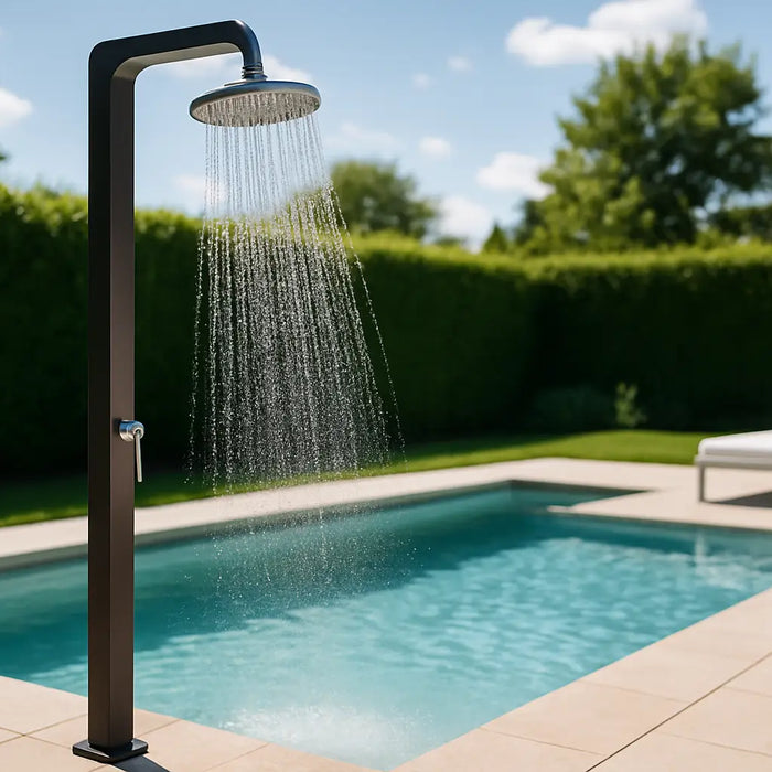 Best Outdoor Shower for Your Pool Area - The Fountain Direct
