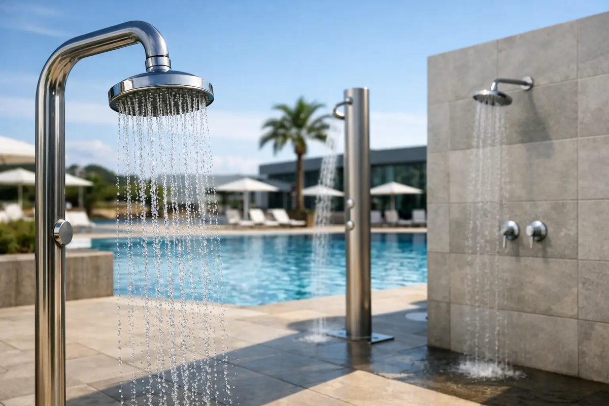 How to Select Pool Showers for Your Facility