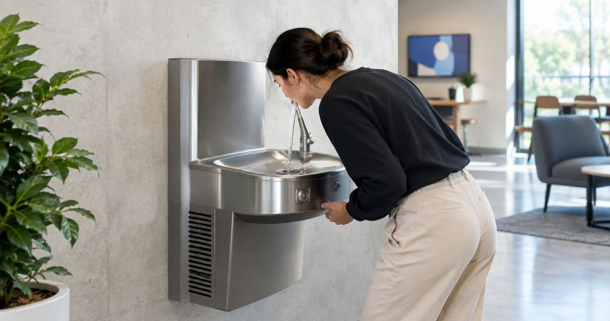 How much does it cost to install a commercial drinking fountain?
