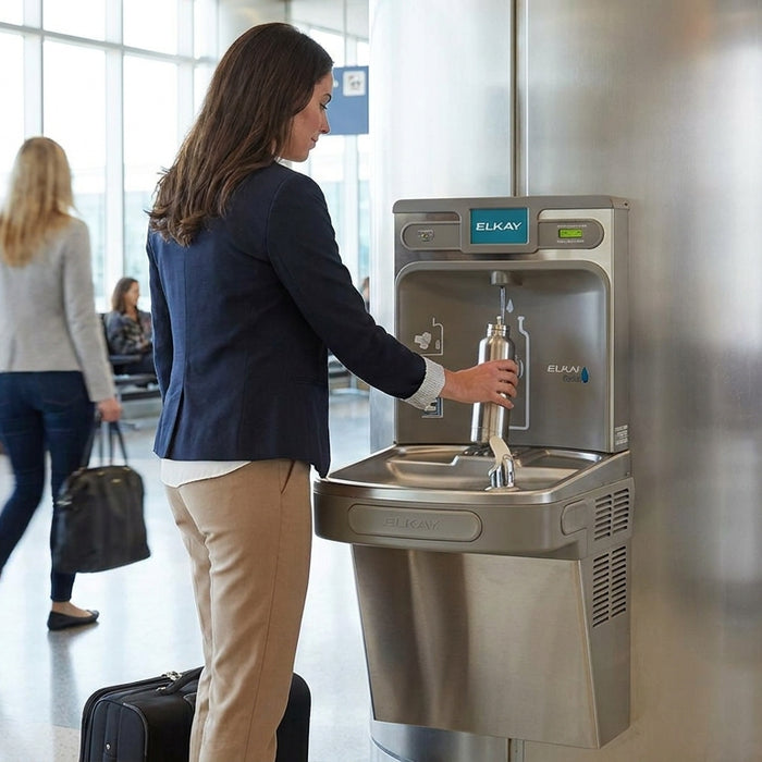 Best Elkay bottle filler for airports