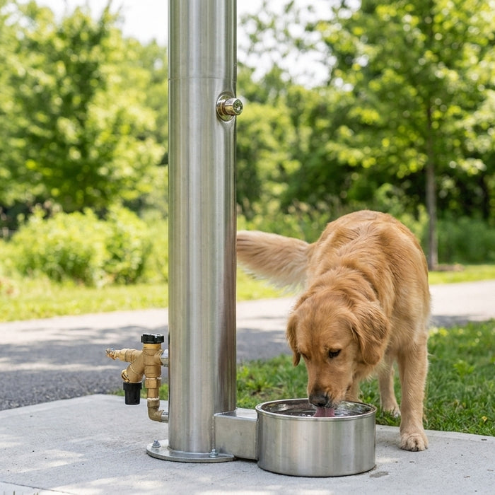 Do outdoor showers need a backflow preventer
