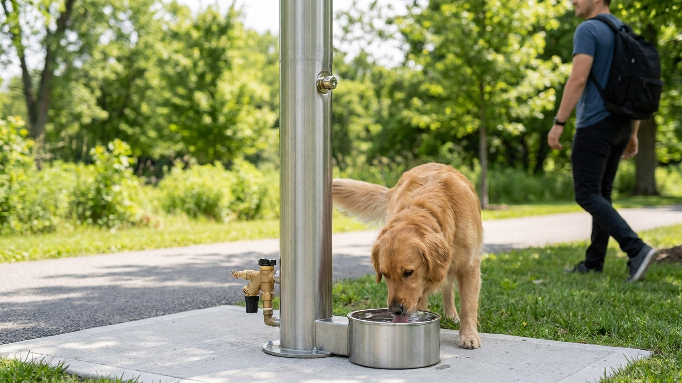 Do outdoor showers need a backflow preventer