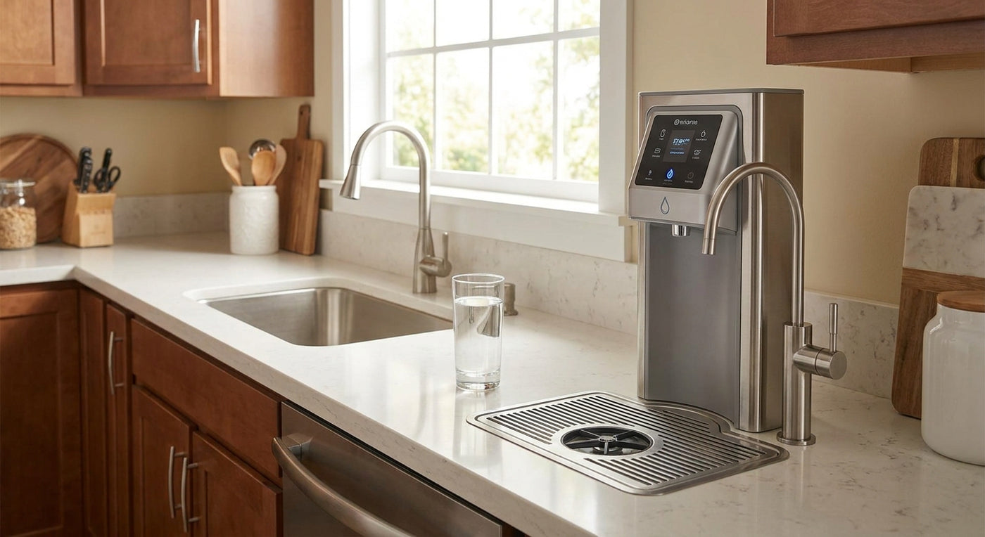 Bottleless water cooler for home kitchens