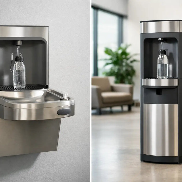 Wall Mounted Versus Freestanding Bottle Stations