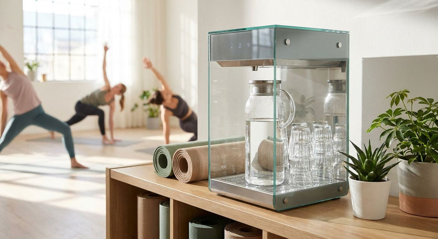 Best filtered water dispenser for yoga and fitness studios