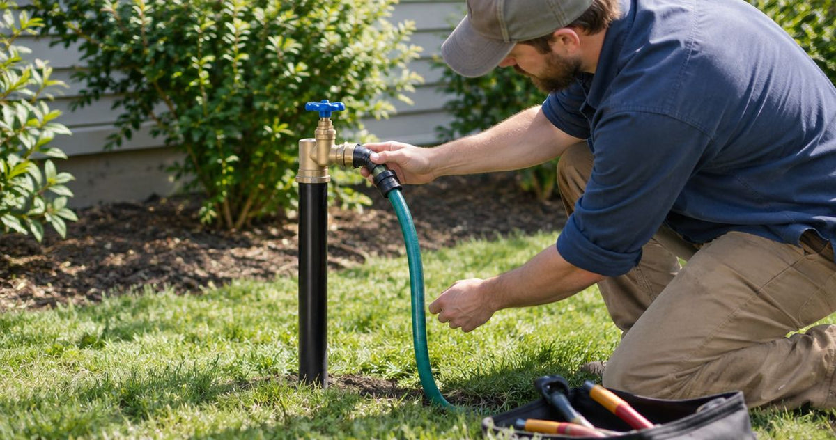 How much does it cost to install a yard hydrant?