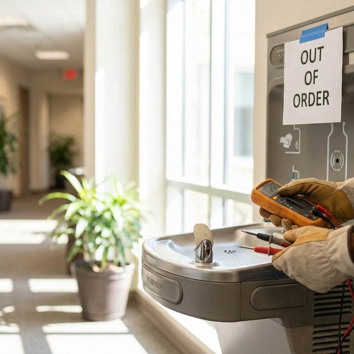 How to troubleshoot a drinking fountain that won't turn on