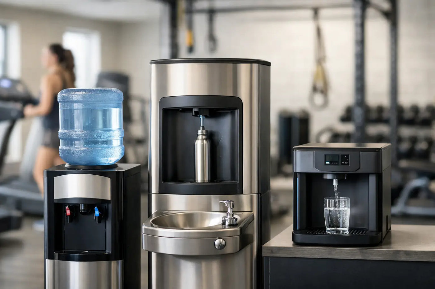 Gym Water Cooler Options for Every Facility