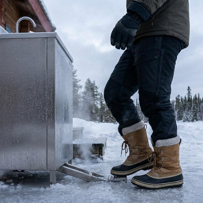 Best frost-resistant foot wash station for cold climates