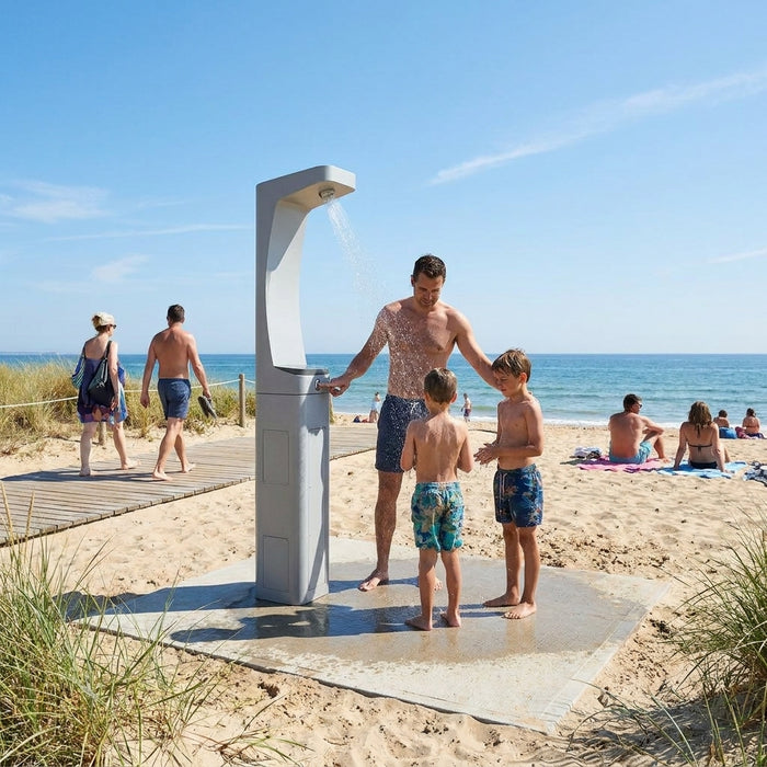 Best push-button outdoor shower for public beaches