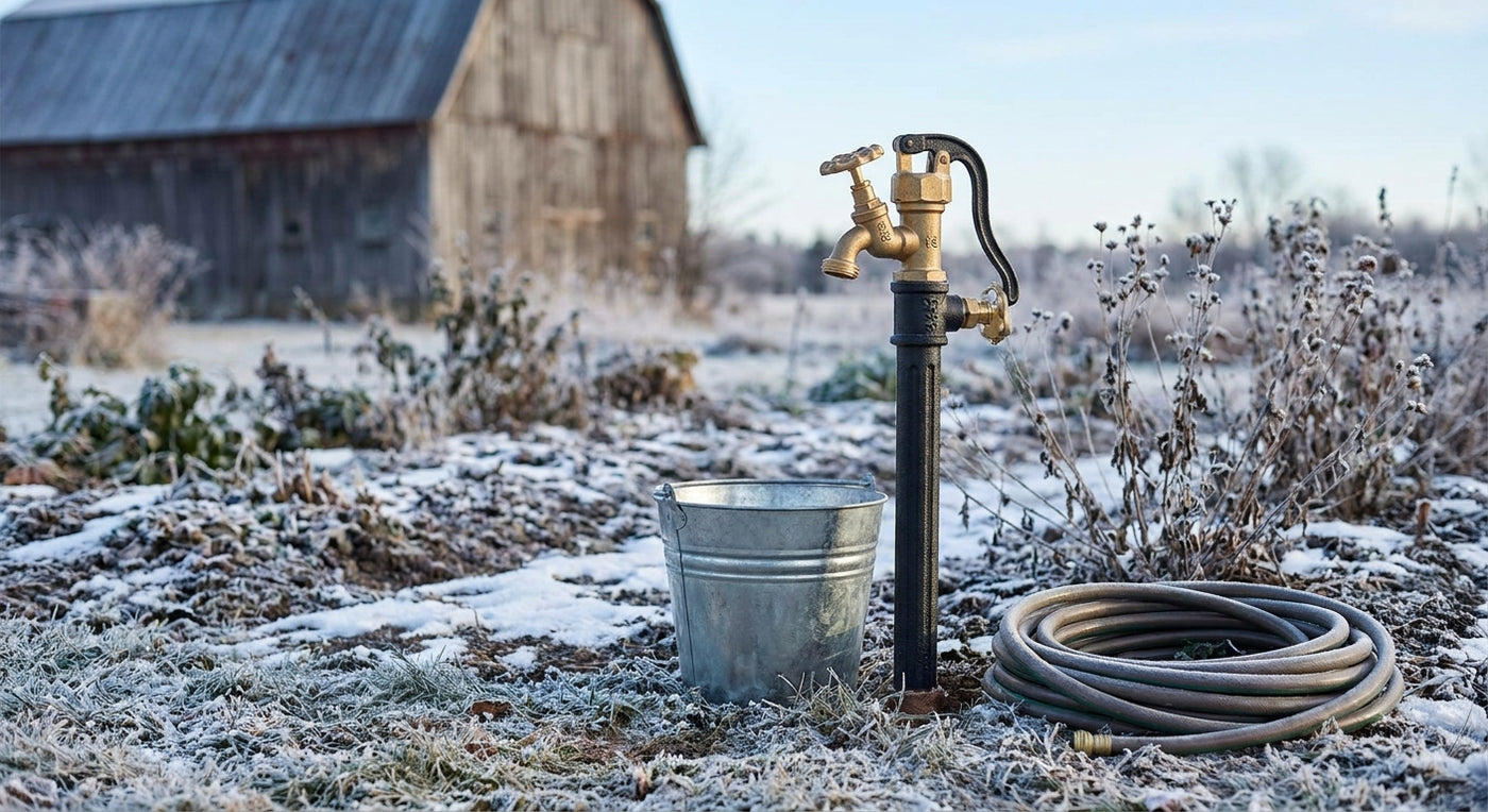 How to choose a yard hydrant for freeze protection