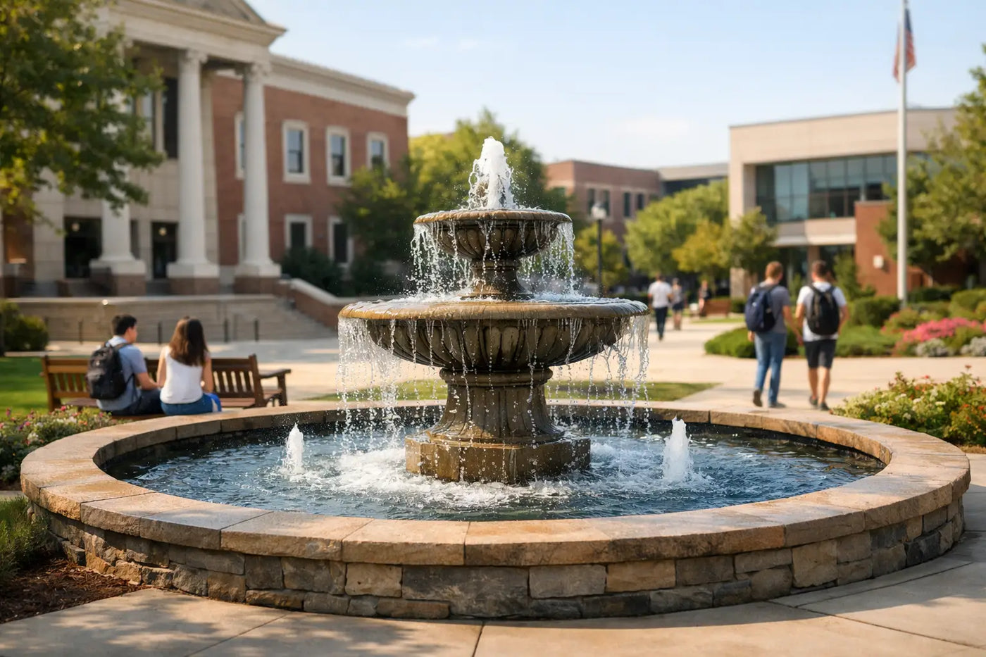 How to Select a School Fountain Package for Campus