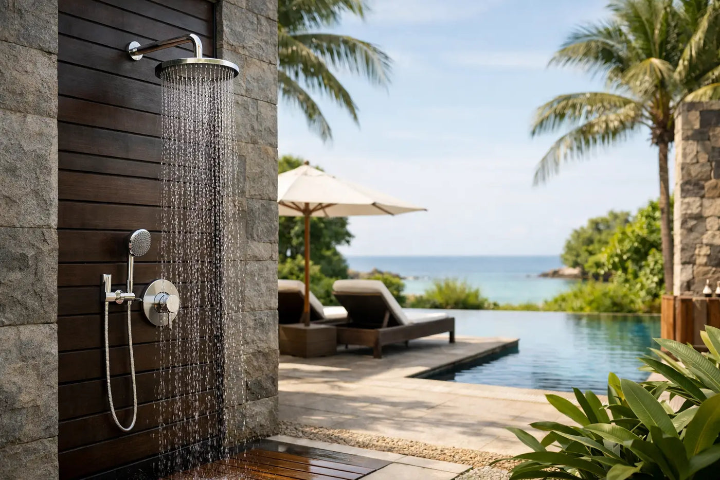 Hotel Outdoor Shower Case Study Results