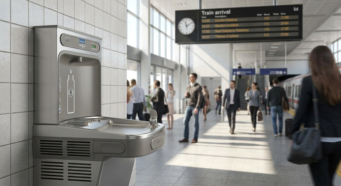 Best vandal resistant drinking fountain for transit hubs