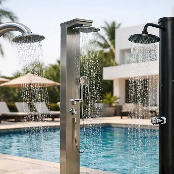 Best Commercial Pool Shower Brands - The Fountain Direct