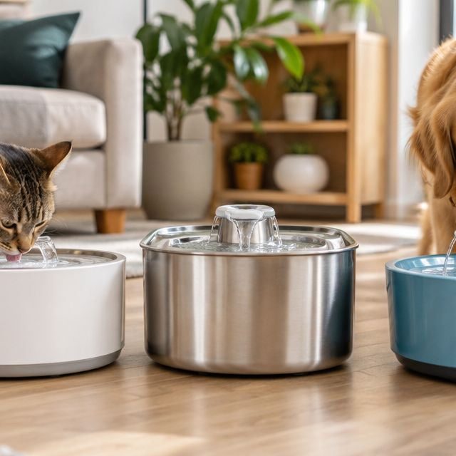 Pet water fountains ranked by water capacity in 2026
