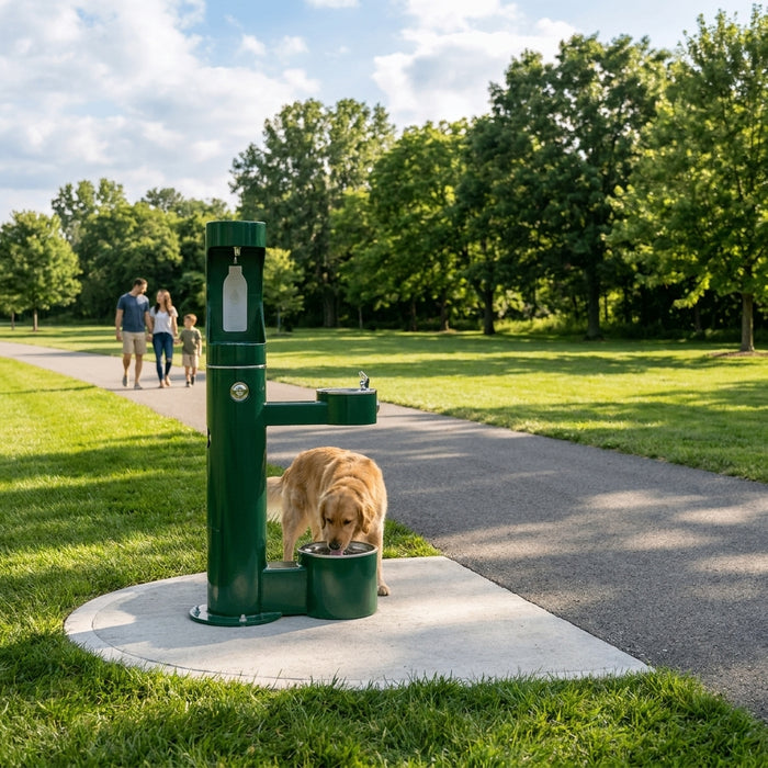 Best outdoor drinking fountain for parks and trails