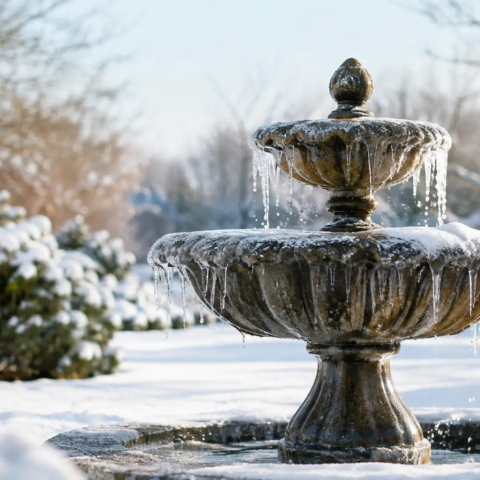 Can Fountains Withstand Freezing? What to Buy