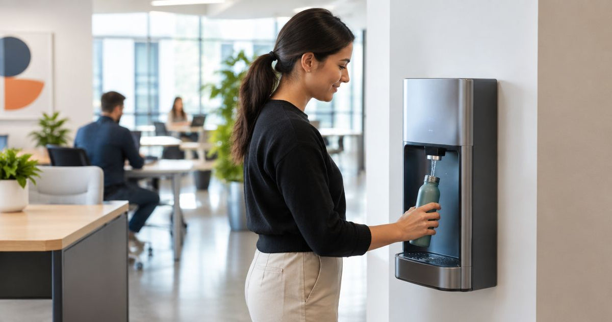 How much does it cost to install a bottle filler in an office?