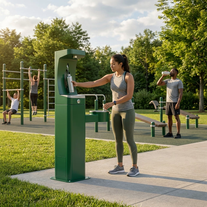 Best Elkay drinking fountain for gyms