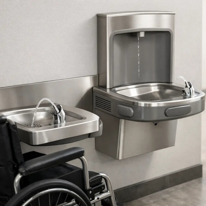 Choosing an Accessible Wall Mounted Drinking Fountain - The Fountain Direct