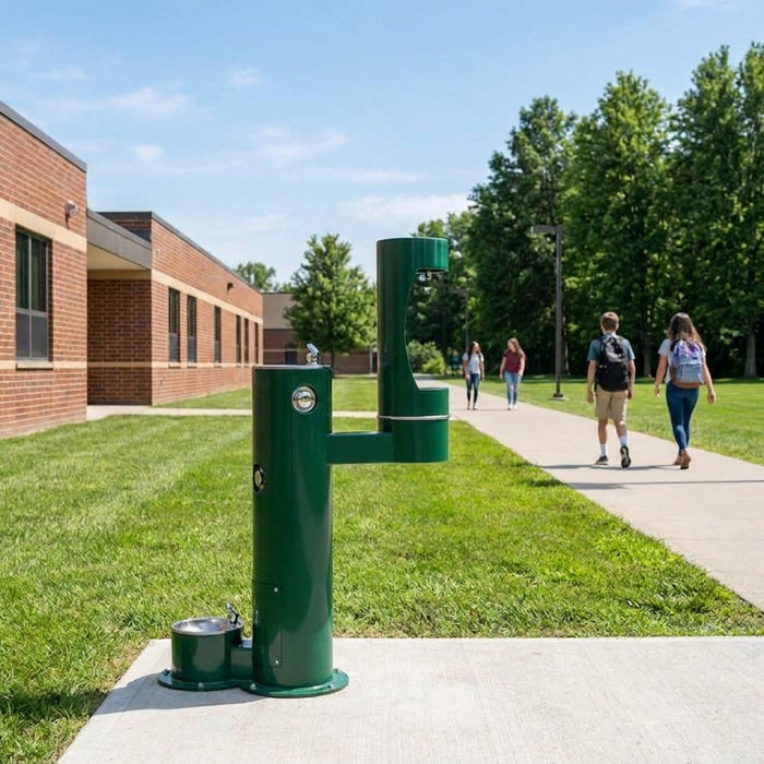 Best vandal resistant outdoor drinking fountain for schools