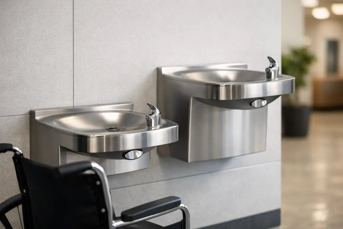 ADA Drinking Fountain Height Rules - The Fountain Direct
