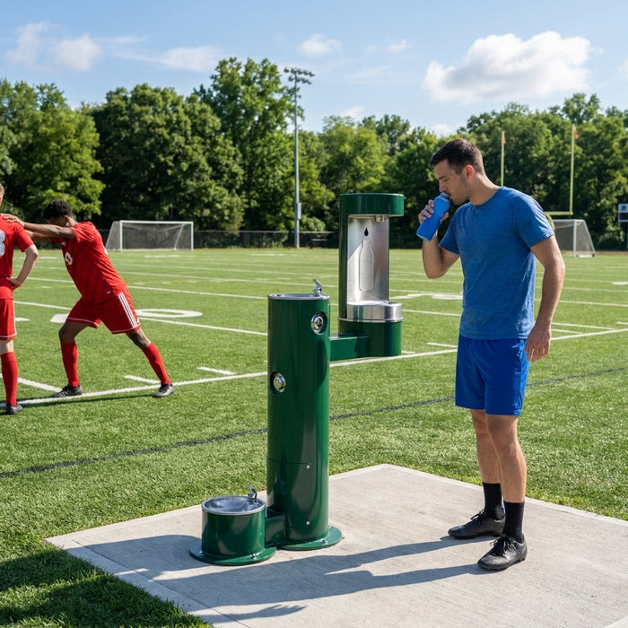 Best outdoor drinking fountain for sports fields