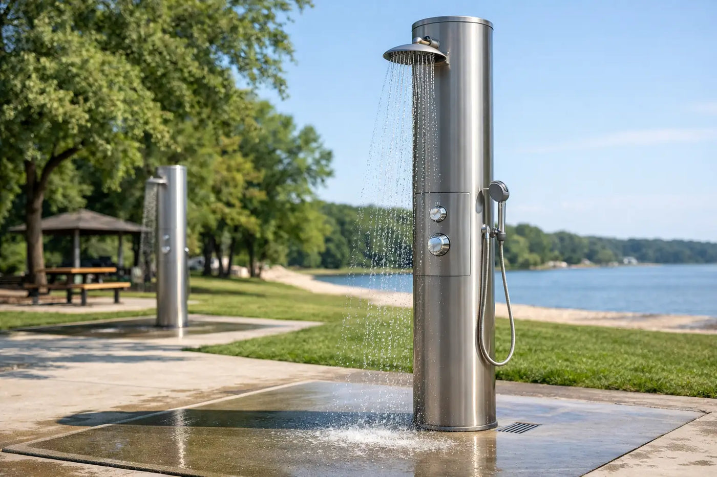 How to Source Park Shower Towers for Public Use