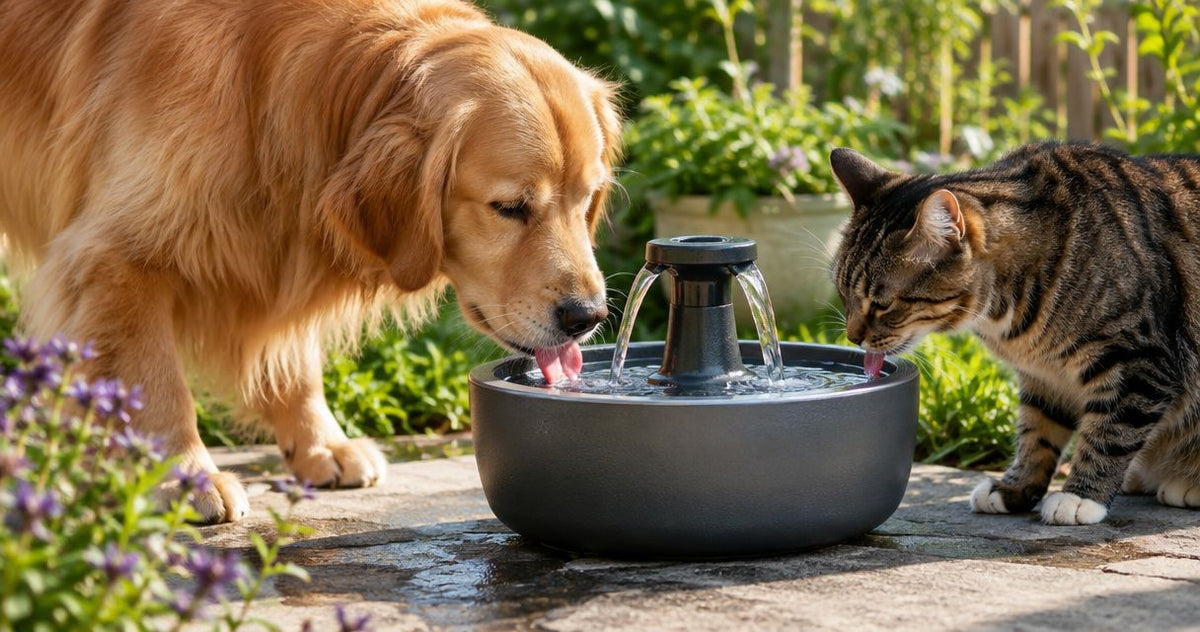 Best outdoor pet water fountains in 2026