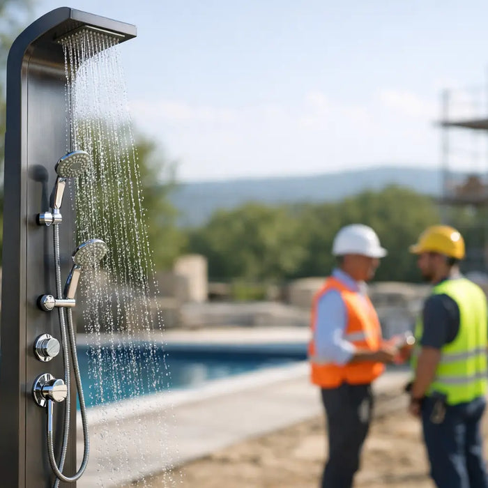 What Shower Tower Height Works for Your Site?