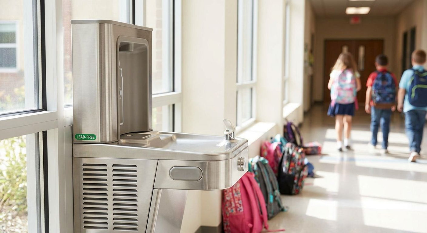 Best lead-free drinking fountains for schools