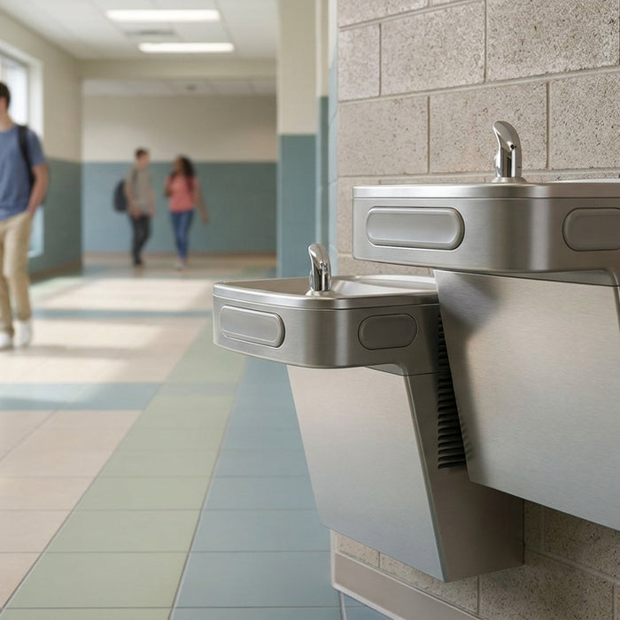 Best bi-level drinking fountain for schools