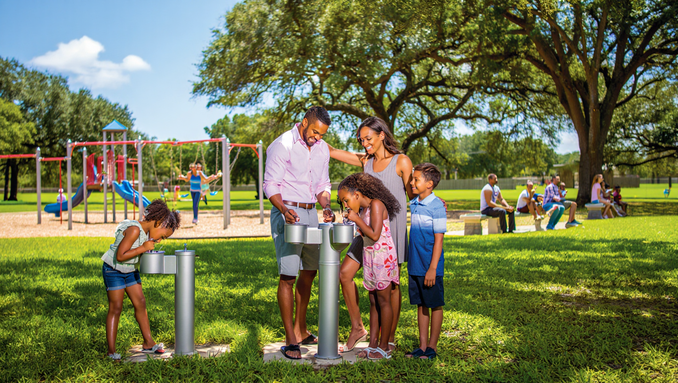 Outdoor Hydration Solutions For Parks And Recreation Departments - The Fountain Direct