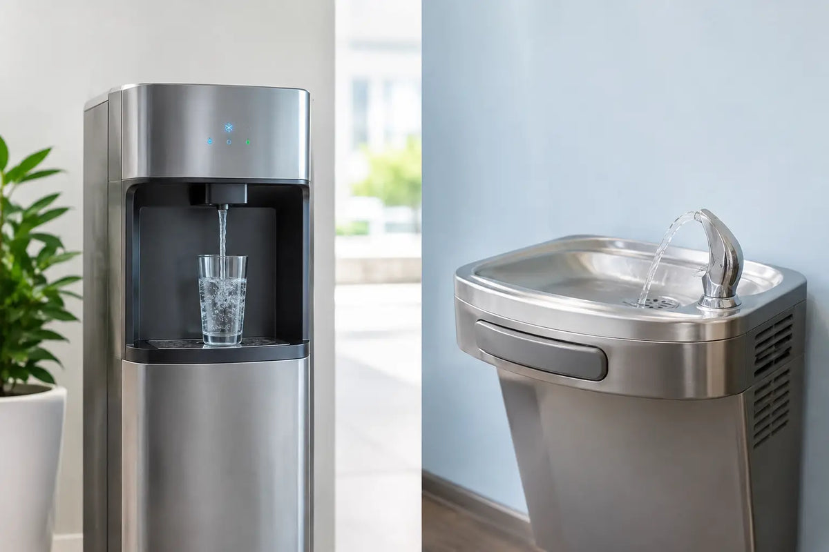 Refrigerated Versus Ambient Water Fountains