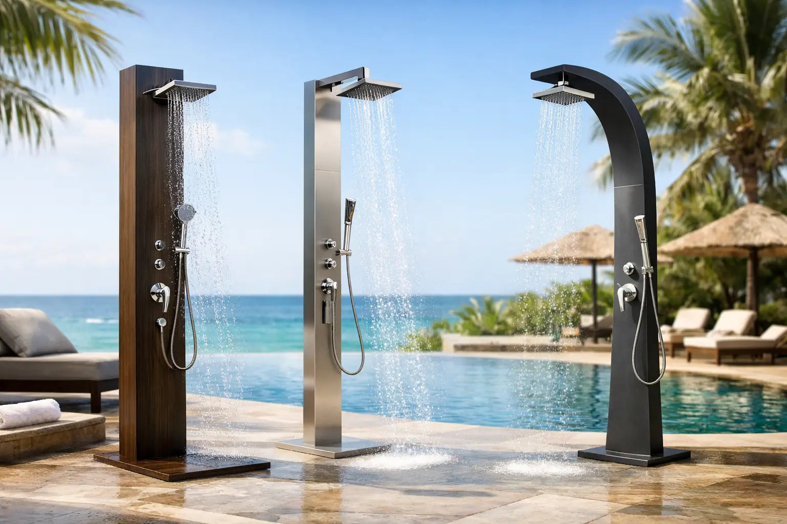 Top Resort Outdoor Shower Towers to Buy