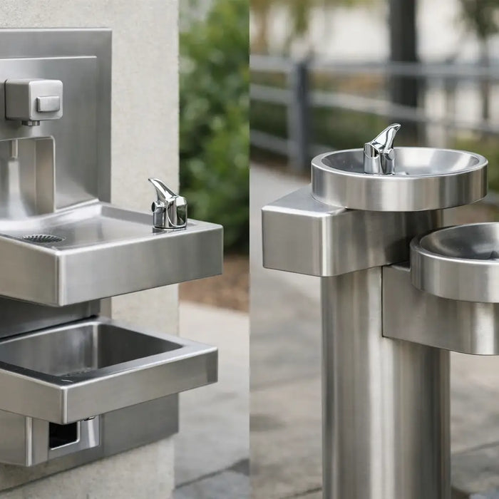 Willoughby versus Stern Williams fountains
