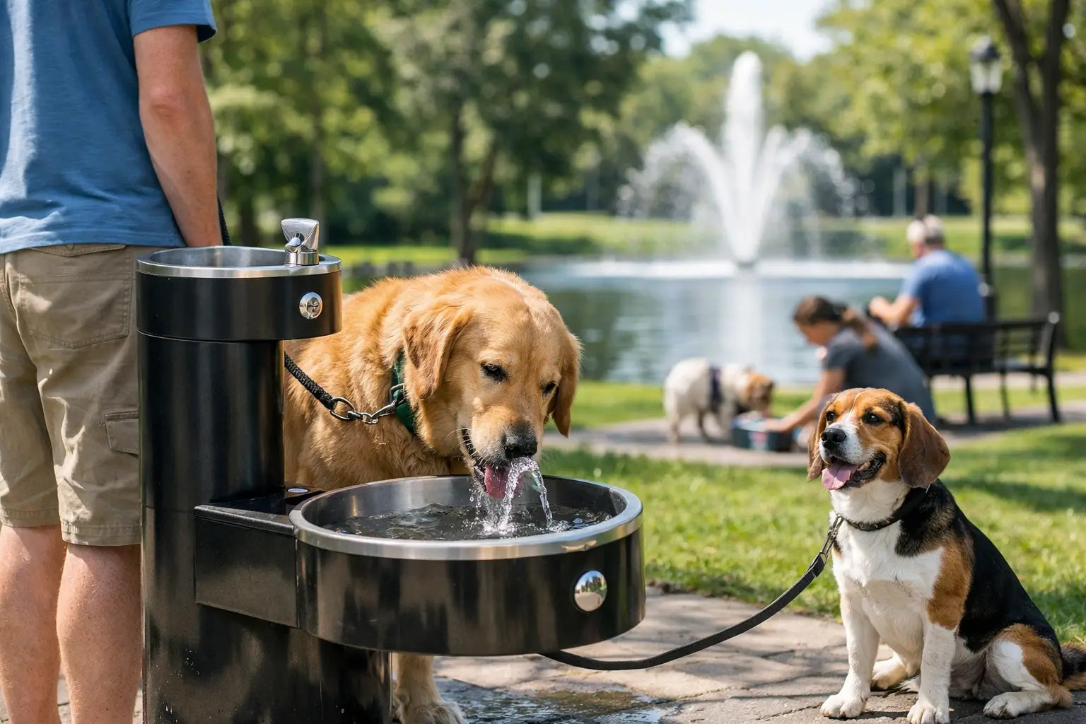 Buying Pet Friendly Park Fountains