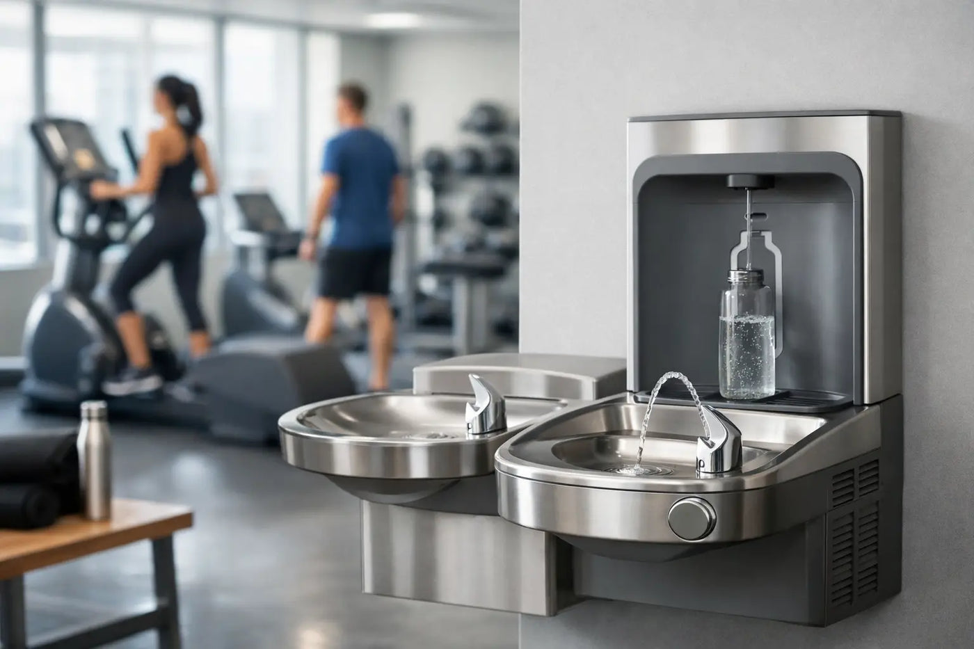 Best Drinking Fountains for Office Gyms - The Fountain Direct