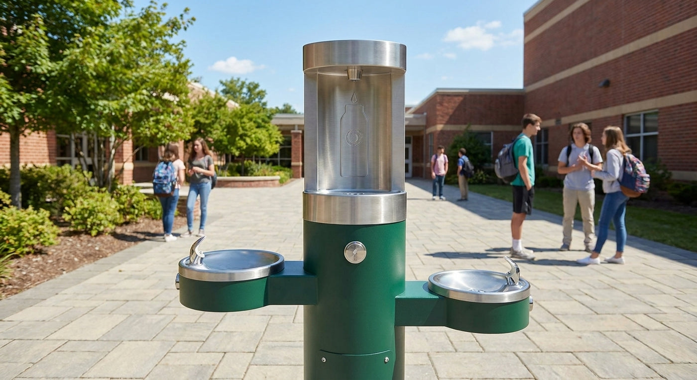 How to choose a drinking fountain for a school