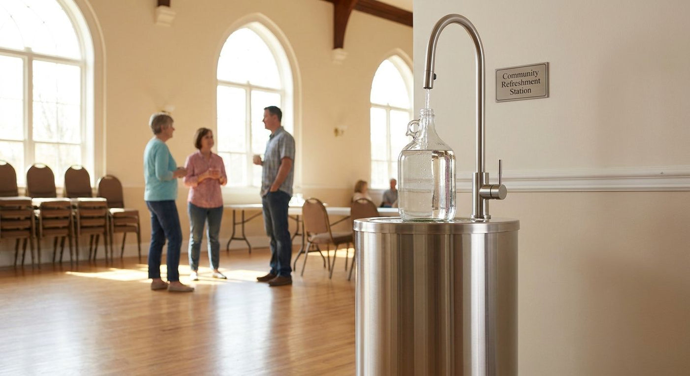 Best pedestal jug filler for churches and community halls
