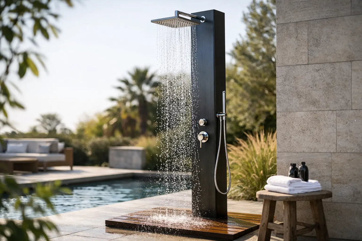Magnus Outdoor Shower Review for Buyers - The Fountain Direct