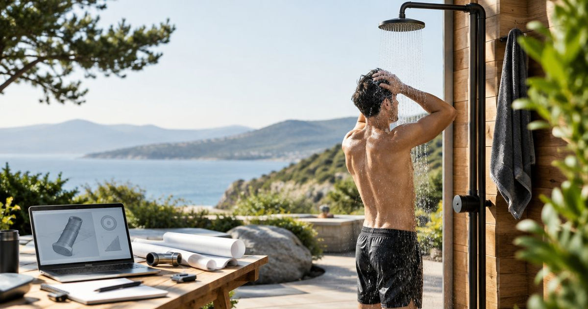 Outdoor shower fixtures for mechanical engineers: complete 2026 guide