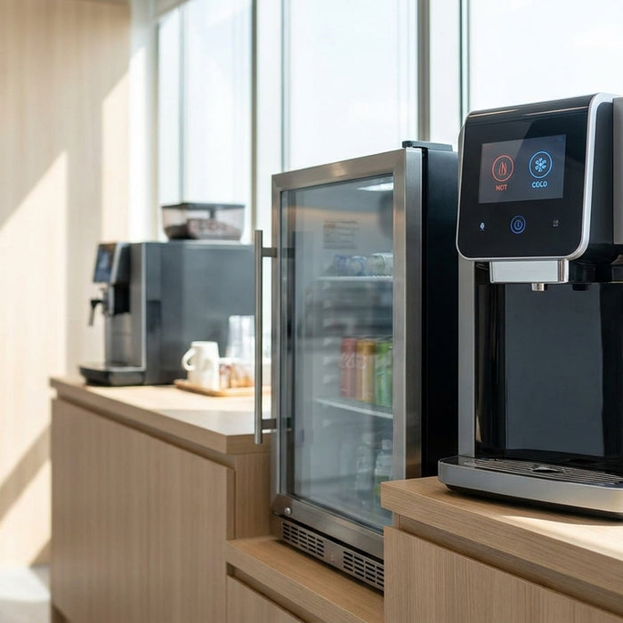 Bottleless water cooler for small offices