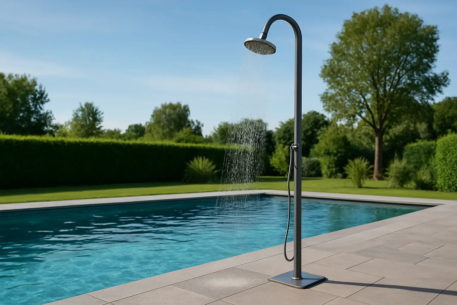 Pool Shower Outdoor Freestanding: Buy Right - The Fountain Direct 