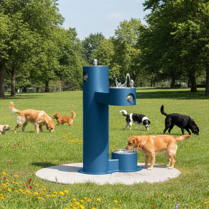 Choosing a Drinking Fountain With Dog Bowl - The Fountain Direct