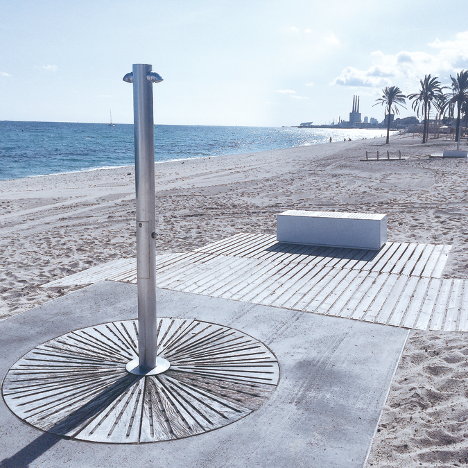 Commercial Outdoor Shower Buyer Guide - The Fountain Direct