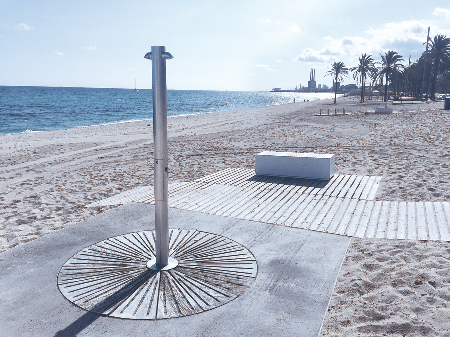 Commercial Outdoor Shower Buyer Guide - The Fountain Direct